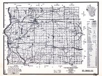 St. Croix County, Wisconsin State Atlas 1956 Highway Maps